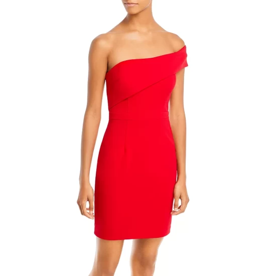 Deals ✔️ AQUA One Shoulder Scuba Crêpe Dress - 100% Exclusive White ✨ 1 Deals ✔️ AQUA One Shoulder Scuba Crêpe Dress - 100% Exclusive White ✨