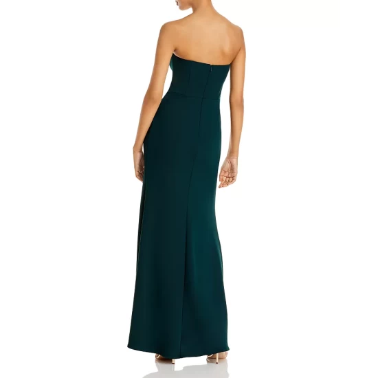 Coupon 🧨 AQUA Strapless Gown - 100% Exclusive Navy ✨ 3 Coupon 🧨 AQUA Strapless Gown - 100% Exclusive Navy ✨ - Image 3