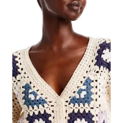 Brand new 🛒 AQUA Crochet Cardigan Sweater - 100% Exclusive Cream ⭐ -AQUA Elegant shop unnamed file 2813