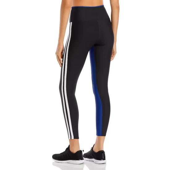 Brand new ๐ฅ AQUA Color Block Striped Leggings - 100% Exclusive Black/blue ๐งจ 2 Brand new ๐ฅ AQUA Color Block Striped Leggings - 100% Exclusive Black/blue ๐งจ - Image 2