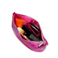 Wholesale ❤️ AQUA Small Mesh Baguette Shoulder Bag - 100% Exclusive Ultra Pink ⌛ -AQUA Elegant shop unnamed file 2823