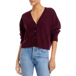 Cheap ⭐ AQUA V Neck Cardigan - 100% Exclusive Camel 👍