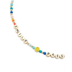 Best deal 👍 AQUA Smile Beaded Necklace, 20" - 100% Exclusive Multi 👍 6 Best deal 👍 AQUA Smile Beaded Necklace, 20" - 100% Exclusive Multi 👍 -AQUA Elegant shop unnamed file 2893