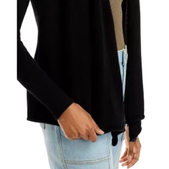 Hot Sale 👏 AQUA Draped Open-Front Cashmere Cardigan - 100% Exclusive 🧨 -AQUA Elegant shop unnamed file 2902