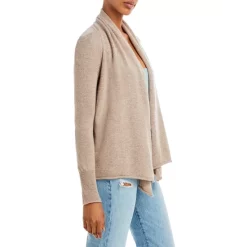 Hot Sale 👏 AQUA Draped Open-Front Cashmere Cardigan - 100% Exclusive 🧨 -AQUA Elegant shop unnamed file 2905