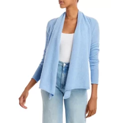 Hot Sale 👏 AQUA Draped Open-Front Cashmere Cardigan - 100% Exclusive 🧨 -AQUA Elegant shop unnamed file 2908