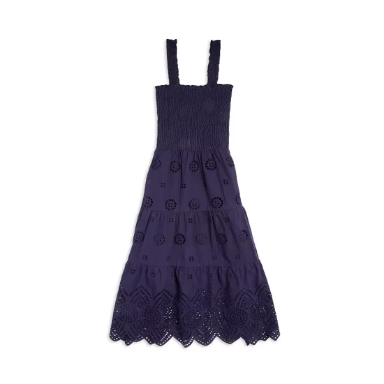 Hot Sale β¨ AQUA π₯° Girls' Smocked Eyelet Midi Dress, Big Kid - 100% Exclusive Peacoat π 1 Hot Sale β¨ AQUA π₯° Girls' Smocked Eyelet Midi Dress, Big Kid - 100% Exclusive Peacoat π