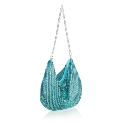 Outlet ⌛ AQUA Crystal Mesh Shoulder Bag - 100% Exclusive Gunmetal ✨ -AQUA Elegant shop unnamed file 2915