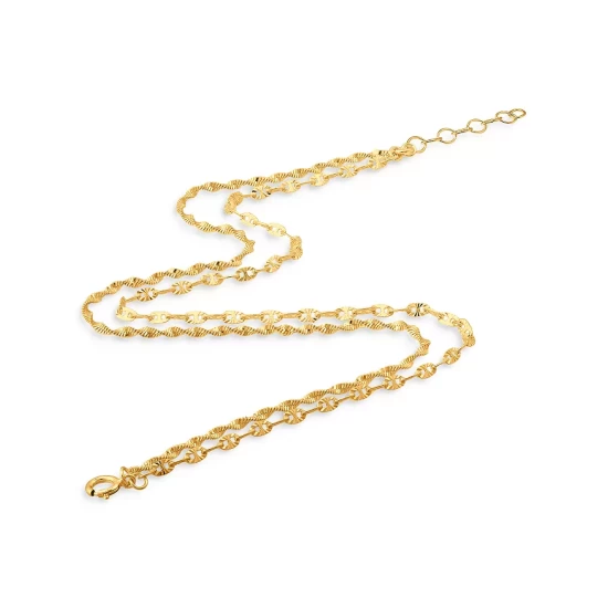 Hot Sale โ AQUA Double-Row Twist Chain Anklet- 100% Exclusive Gold ๐ฏ 2 Hot Sale โ AQUA Double-Row Twist Chain Anklet- 100% Exclusive Gold ๐ฏ - Image 2