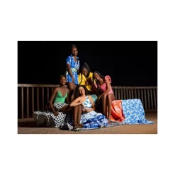 Cheap 👏 AQUA Triangle Print Plunge One Piece 🌟 Swimsuit - 100% Exclusive Green/white ✔️ -AQUA Elegant shop unnamed file 2941