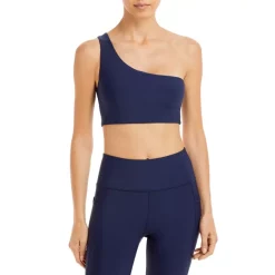 Hot Sale 💯 AQUA One Shoulder Sports Bra - 100% Exclusive Black 🧨