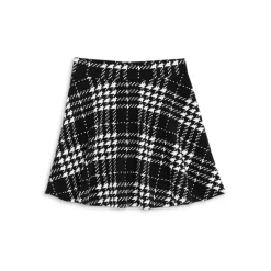 Brand new 🥰 AQUA Girls' Plaid Circle 😀 Skirt, Big Kid - 100% Exclusive Black/white ⭐