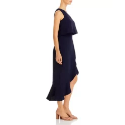 Budget ❤️ AQUA Crepe Flounce Cocktail ⭐ Dress - 100% Exclusive Navy ⌛ 14 Budget ❤️ AQUA Crepe Flounce Cocktail ⭐ Dress - 100% Exclusive Navy ⌛ -AQUA Elegant shop unnamed file 3049