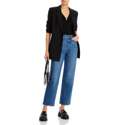 Cheapest ⌛ AQUA Ruched V Neck Tee - 100% Exclusive Cream 🤩 -AQUA Elegant shop unnamed file 3054