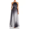 Coupon 🔔 AQUA Metallic Ombré Gown - 100% Exclusive Blacksilvr ✔️
