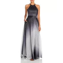 Coupon 🔔 AQUA Metallic Ombré Gown - 100% Exclusive Blacksilvr ✔️