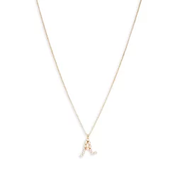 Cheap ⭐ AQUA Faux Pearl Initial Pendant Necklace In Gold Tone - 100% Exclusive ✨ -AQUA Elegant shop unnamed file 3073