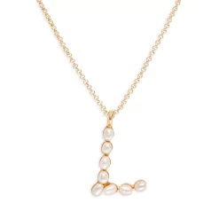 Cheap ⭐ AQUA Faux Pearl Initial Pendant Necklace In Gold Tone - 100% Exclusive ✨ -AQUA Elegant shop unnamed file 3078