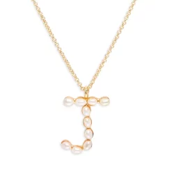 Cheap ⭐ AQUA Faux Pearl Initial Pendant Necklace In Gold Tone - 100% Exclusive ✨ -AQUA Elegant shop unnamed file 3080