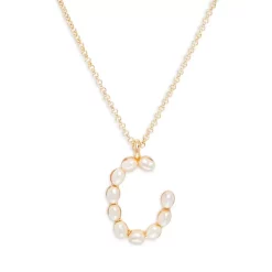 Cheap ⭐ AQUA Faux Pearl Initial Pendant Necklace In Gold Tone - 100% Exclusive ✨ -AQUA Elegant shop unnamed file 3082