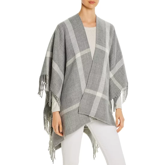 Deals ๐ AQUA Reversible Windowpane Ruana - 100% Exclusive Gray ๐ 1 Deals ๐ AQUA Reversible Windowpane Ruana - 100% Exclusive Gray ๐
