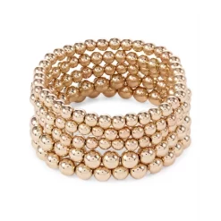 Best deal 👏 AQUA Beaded Multi Set Bracelet - 100% Exclusive Gold 😀