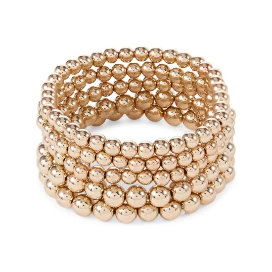 Best deal 👏 AQUA Beaded Multi Set Bracelet - 100% Exclusive Gold 😀 1 Best deal 👏 AQUA Beaded Multi Set Bracelet - 100% Exclusive Gold 😀