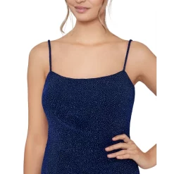 Cheap 🤩 AQUA Draped Glitter Dress - 100% Exclusive Navy 🧨 -AQUA Elegant shop unnamed file 3138