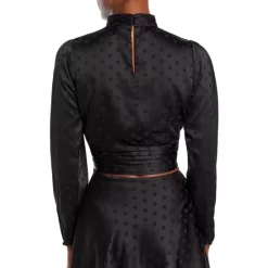 Flash Sale 🔔 AQUA Tonal Dotted Crop Top - 100% Exclusive Black 👏 7 Flash Sale 🔔 AQUA Tonal Dotted Crop Top - 100% Exclusive Black 👏 -AQUA Elegant shop unnamed file 3149