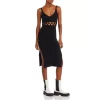 Deals 🌟 AQUA Sleeveless Ribbed Knit Cutout Dress - 100% Exclusive Black 🛒