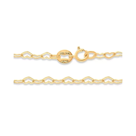 Cheapest ๐ AQUA Heart Link Chain Bracelet - 100% Exclusive Gold ๐ 3 Cheapest ๐ AQUA Heart Link Chain Bracelet - 100% Exclusive Gold ๐ - Image 3