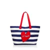 Discount ✨ AQUA Je T'aime Striped Tote - 100% Exclusive Blue White 😉