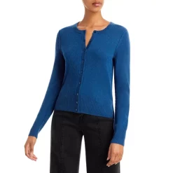 Best Sale 🎉 AQUA Crewneck Cashmere Cardigan - 100% Exclusive Black ✔️ -AQUA Elegant shop unnamed file 3199