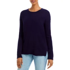 Outlet 💯 AQUA High Low Cashmere Sweater - 100% Exclusive Medium Gray 🎉 -AQUA Elegant shop unnamed file 32