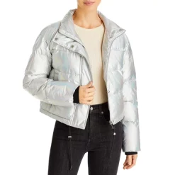 Cheap 🥰 AQUA Cropped Puffer Jacket - 100% Exclusive Fuchsia 🔥