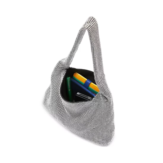 Outlet ๐ AQUA Crystal Shoulder Bag - 100% Exclusive Silver ๐ 3 Outlet ๐ AQUA Crystal Shoulder Bag - 100% Exclusive Silver ๐ - Image 3