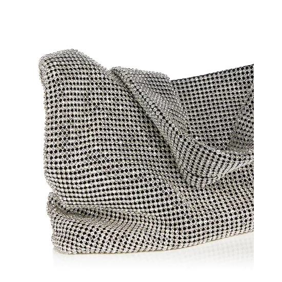 Outlet ๐ AQUA Crystal Shoulder Bag - 100% Exclusive Silver ๐ 6 Outlet ๐ AQUA Crystal Shoulder Bag - 100% Exclusive Silver ๐ - Image 6