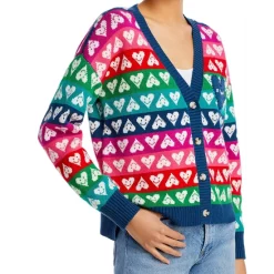 Deals ✔️ AQUA Rainbow Heart Grandfather Cardigan - 100% Exclusive Multi ⌛ -AQUA Elegant shop unnamed file 3256