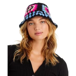 Best reviews of 😉 AQUA Crochet Bucket Hat - 100% Exclusive Black ⭐