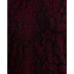 Buy ❤️ AQUA Snake Print Cashmere Sweater - 100% Exclusive Dark Raisin/black 🤩 -AQUA Elegant shop unnamed file 3282