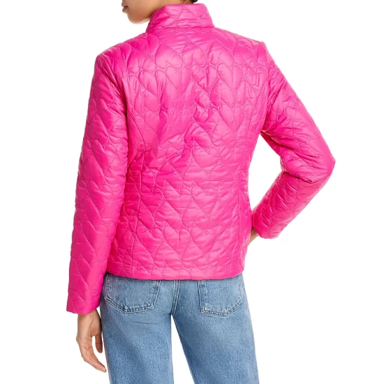 Flash Sale βοΈ AQUA Reversible Heart Quilted Jacket - 100% Exclusive Hot Pink π 3 Flash Sale βοΈ AQUA Reversible Heart Quilted Jacket - 100% Exclusive Hot Pink π - Image 3