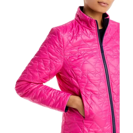 Flash Sale βοΈ AQUA Reversible Heart Quilted Jacket - 100% Exclusive Hot Pink π 7 Flash Sale βοΈ AQUA Reversible Heart Quilted Jacket - 100% Exclusive Hot Pink π - Image 7