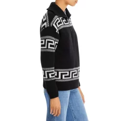 Buy 👍 AQUA Printed Fleece Quarter Zip Pullover - 100% Exclusive Cement 🎁 -AQUA Elegant shop unnamed file 336