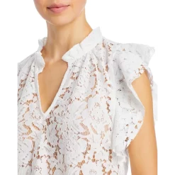 Cheap ๐ AQUA Lace Flutter Sleeve Top - 100% Exclusive White ๐ 7 Cheap ๐ AQUA Lace Flutter Sleeve Top - 100% Exclusive White ๐ -AQUA Elegant shop unnamed file 3375