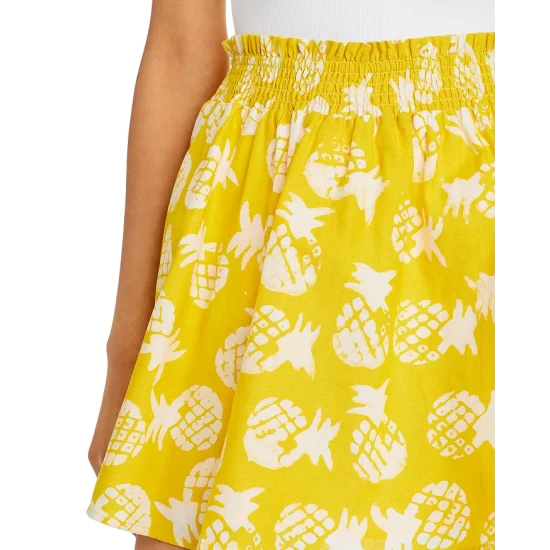 Budget โ AQUA Pineapple Print Mini Skirt - 100% Exclusive Yellow/white ๐ฅฐ 6 Budget โ AQUA Pineapple Print Mini Skirt - 100% Exclusive Yellow/white ๐ฅฐ - Image 6