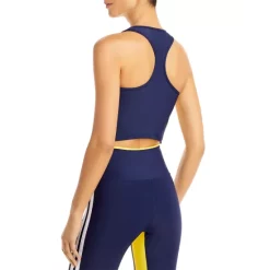 Flash Sale ✨ AQUA Cropped Tank Workout Bra & Striped Leggings - 100% Exclusive Black/blue ✔️ -AQUA Elegant shop unnamed file 3425