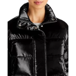 Best Pirce 🎉 AQUA Cropped Puffer Jacket - 100% Exclusive Black 👍 -AQUA Elegant shop unnamed file 343