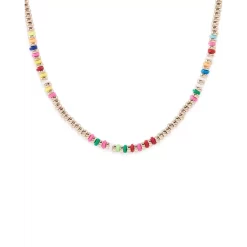 Budget 🎁 AQUA Multicolor Beaded Necklace, 12-14" - 100% Exclusive 😍 -AQUA Elegant shop unnamed file 3432