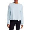 Promo 🛒 AQUA Scalloped Sweatshirt - 100% Exclusive Iceberg 🎁