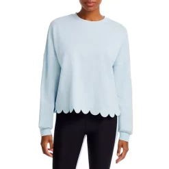Promo 🛒 AQUA Scalloped Sweatshirt - 100% Exclusive Iceberg 🎁